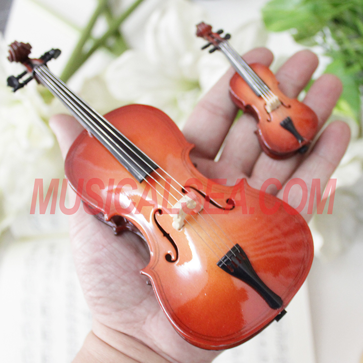 High Quality Miniature handmade violin craft 